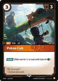 Pakaa Cub - Riftbound Organized Play Promotional Cards - Riftbound: League of Legends Trading Card Game card
