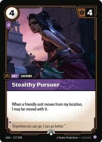 Stealthy Pursuer - Riftbound Organized Play Promotional Cards - Riftbound: League of Legends Trading Card Game card