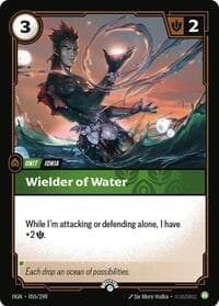 Wielder of Water - Riftbound Organized Play Promotional Cards - Riftbound: League of Legends Trading Card Game card