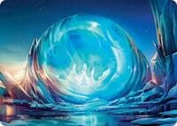 Aang's Iceberg Art Card - Art Series: Avatar: The Last Airbender - Magic: The Gathering card