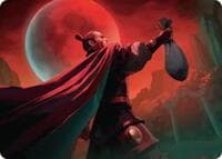 Zhao, the Moon Slayer Art Card - Art Series: Avatar: The Last Airbender - Magic: The Gathering card