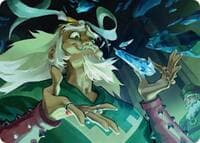 Bumi, King of Three Trials Art Card - Art Series: Avatar: The Last Airbender - Magic: The Gathering card