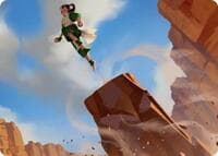 Pillar Launch Art Card - Art Series: Avatar: The Last Airbender - Magic: The Gathering card
