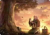 Bastion of Remembrance Art Card - Art Series: Avatar: The Last Airbender - Magic: The Gathering card