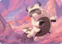 Appa, Aang's Companion Art Card - Art Series: Avatar: The Last Airbender - Magic: The Gathering card