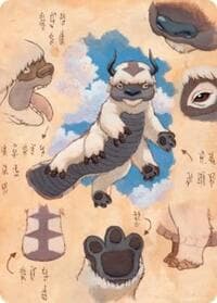 Appa, Steadfast Guardian Art Card - Art Series: Avatar: The Last Airbender - Magic: The Gathering card