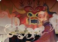 Obsessive Pursuit Art Card - Art Series: Avatar: The Last Airbender - Magic: The Gathering card