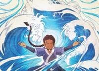 Katara, Water Tribe's Hope Art Card - Art Series: Avatar: The Last Airbender - Magic: The Gathering card