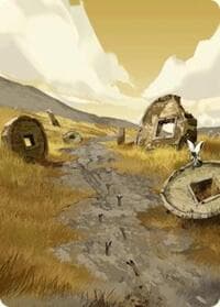 Plains Art Card - Art Series: Avatar: The Last Airbender - Magic: The Gathering card