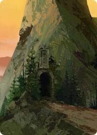 Mountain Art Card - Art Series: Avatar: The Last Airbender - Magic: The Gathering card