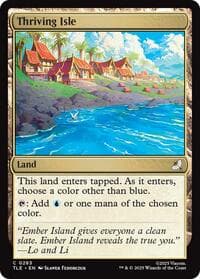 Thriving Isle - Avatar: The Last Airbender: Eternal-Legal - Magic: The Gathering card