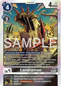 Landramon (Event Pack 8) - Digimon Promotion Cards - Digimon Card Game card