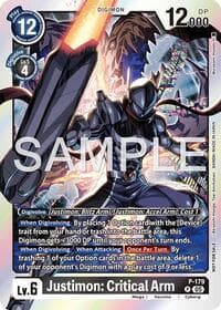 Justimon: Critical Arm (Event Pack 8) - Digimon Promotion Cards - Digimon Card Game card