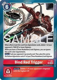 Bind Red Trigger (Event Pack 8) - Digimon Promotion Cards - Digimon Card Game card