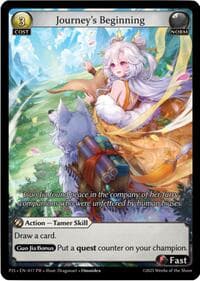 Journey's Beginning (017) - Promotional Cards - Grand Archive TCG card