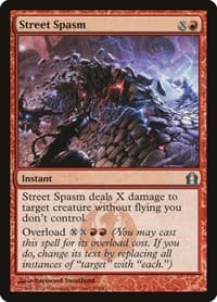 Street Spasm - Return to Ravnica - Magic: The Gathering card