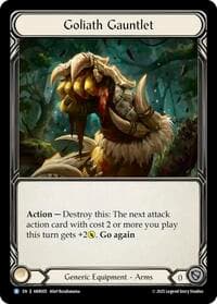 Goliath Gauntlet - Armory Deck: Rhinar - Flesh and Blood TCG card
