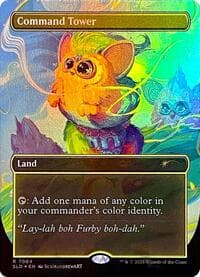 Command Tower (7064) (Rainbow Foil) - Secret Lair Drop Series - Magic: The Gathering card