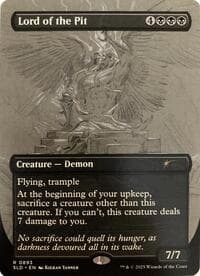 Lord of the Pit (Sketch Showcase) - Secret Lair Drop Series - Magic: The Gathering card