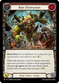 Bare Destruction - Armory Deck: Rhinar - Flesh and Blood TCG card