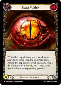 Beast Within - Armory Deck: Rhinar - Flesh and Blood TCG card