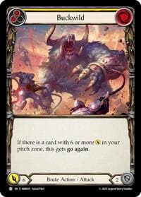 Buckwild - Armory Deck: Rhinar - Flesh and Blood TCG card