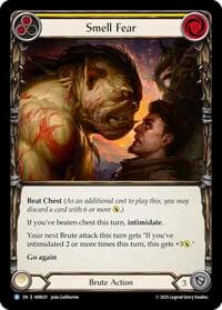 Smell Fear (Yellow) - Armory Deck: Rhinar - Flesh and Blood TCG card