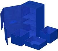 Twin Flip`n`Tray - Blue (Holds 200+) - Ultimate Guard Deck Boxes - Deck Boxes card