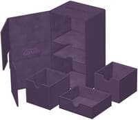 Twin Flip`n`Tray - Purple (Holds 200+) - Ultimate Guard Deck Boxes - Deck Boxes card