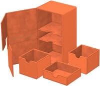 Twin Flip`n`Tray Summer Edition 2025 - Peach (Holds 200+) - Ultimate Guard Deck Boxes - Deck Boxes card