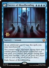 Secret of Bloodbending - Prerelease Cards - Magic: The Gathering card