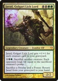 Jarad, Golgari Lich Lord - Duel Decks: Izzet vs. Golgari - Magic: The Gathering card