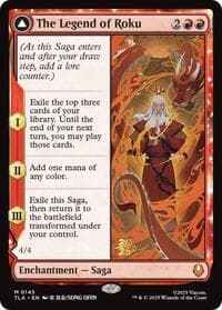 The Legend of Roku - Prerelease Cards - Magic: The Gathering card