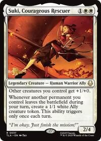 Suki, Courageous Rescuer - Prerelease Cards - Magic: The Gathering card