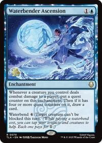 Waterbender Ascension - Prerelease Cards - Magic: The Gathering card