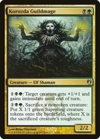 Korozda Guildmage - Duel Decks: Izzet vs. Golgari - Magic: The Gathering card