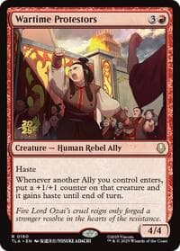 Wartime Protestors - Prerelease Cards - Magic: The Gathering card