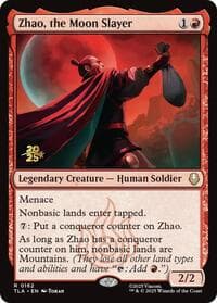 Zhao, the Moon Slayer - Prerelease Cards - Magic: The Gathering card
