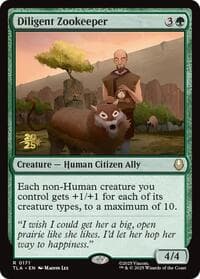 Diligent Zookeeper - Prerelease Cards - Magic: The Gathering card