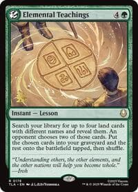 Elemental Teachings - Prerelease Cards - Magic: The Gathering card