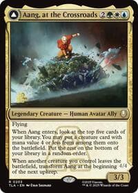 Aang, at the Crossroads - Prerelease Cards - Magic: The Gathering card
