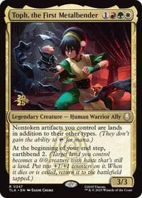 Toph, the First Metalbender - Prerelease Cards - Magic: The Gathering card