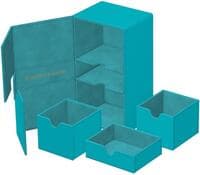 Twin Flip`n`Tray Summer Edition 2025 - Lagoon (Holds 200+) - Ultimate Guard Deck Boxes - Deck Boxes card