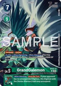 GrandGalemon - Starter Deck 22: Amethyst Mandala Advanced Deck Set - Digimon Card Game card
