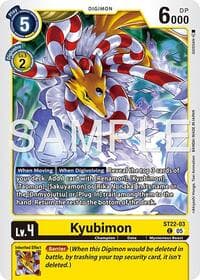 Kyubimon (ST22-03) - Starter Deck 22: Amethyst Mandala Advanced Deck Set - Digimon Card Game card