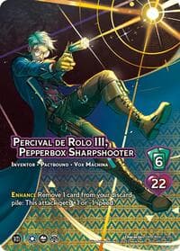 Percival de Rolo III, Pepperbox Sharpshooter - Critical Role: Heroes of Exandria - UniVersus card