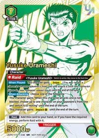 Yusuke Urameshi (038) - Union Arena Promotion Cards - Union Arena card