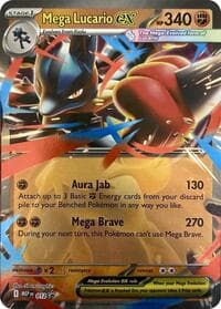 Mega Lucario ex - 012 - ME: Mega Evolution Promo - Pokemon card