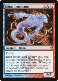 Djinn Illuminatus - Duel Decks: Izzet vs. Golgari - Magic: The Gathering card