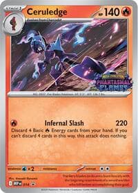 Ceruledge - 014 - ME: Mega Evolution Promo - Pokemon card